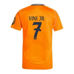 Real Madrid Fotballdrakter 2024-25 HP Vinicius Junior #7 Bortedrakt Mann