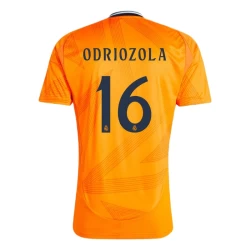 Real Madrid Fotballdrakter 2024-25 Odriozola #16 Bortedrakt Mann