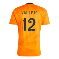 Real Madrid Fotballdrakter 2024-25 Vallejo #12 Bortedrakt Mann