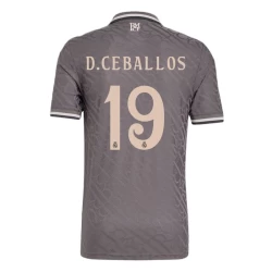 Real Madrid Fotballdrakter D. Ceballos #19 2024-25 Tredjedrakt Mann