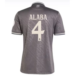 Real Madrid Fotballdrakter David Alaba #4 2024-25 HP Tredjedrakt Mann