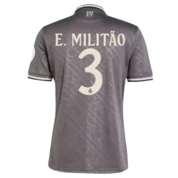 Real Madrid Fotballdrakter E.Militao #3 2024-25 HP Tredjedrakt Mann