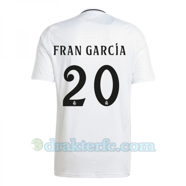 Real Madrid Fran Garcia #20 Fotballdrakter 2024-25 Hjemmedrakt Mann