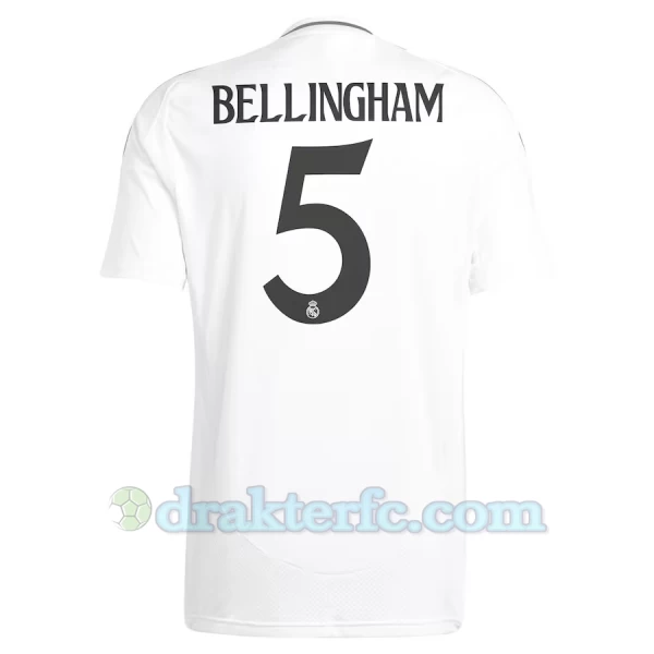 Real Madrid Jude Bellingham #5 Fotballdrakter 2024-25 Hjemmedrakt Mann