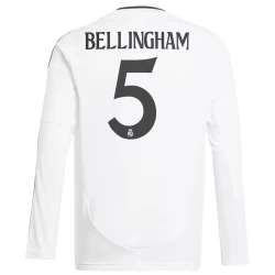 Real Madrid Jude Bellingham #5 Fotballdrakter 2024-25 Hjemmedrakt Mann Langermet
