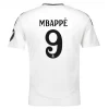 Real Madrid Kylian Mbappé #9 Fotballdrakter 2024-25 HP Hjemmedrakt Mann