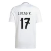 Real Madrid Lucas V. #17 Fotballdrakter 2024-25 Hjemmedrakt Mann