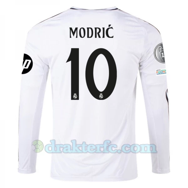 Real Madrid Luka Modrić #10 Fotballdrakter 2024-25 HP Hjemmedrakt Mann Langermet