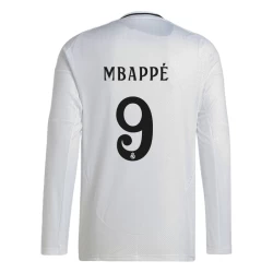 Real Madrid Mbappe #9 Fotballdrakter 2024-25 Hjemmedrakt Mann Langermet