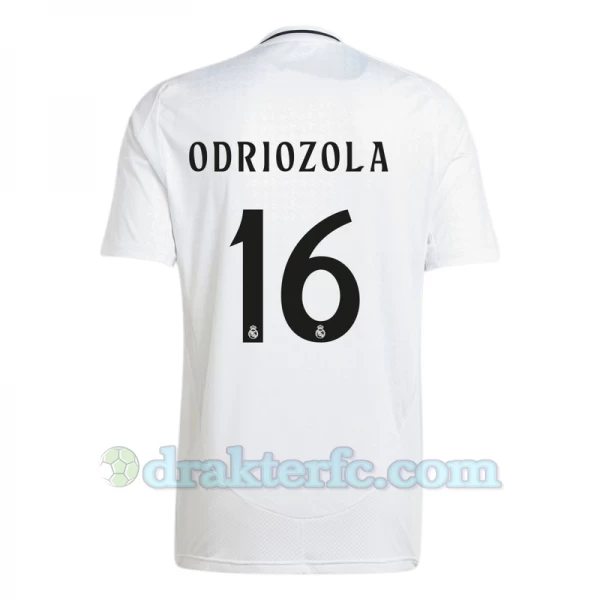 Real Madrid Odriozola #16 Fotballdrakter 2024-25 Hjemmedrakt Mann