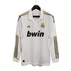 Real Madrid Retro Drakt 2011-12 Hjemme Mann Langermet