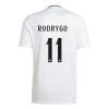 Real Madrid Rodrygo #11 Fotballdrakter 2024-25 Hjemmedrakt Mann