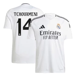 Real Madrid Tchouameni #14 Fotballdrakter 2024-25 Hjemmedrakt Mann