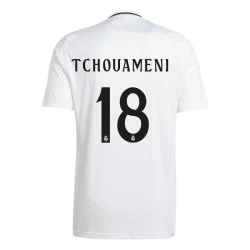 Real Madrid Tchouameni #18 Fotballdrakter 2024-25 Hjemmedrakt Mann