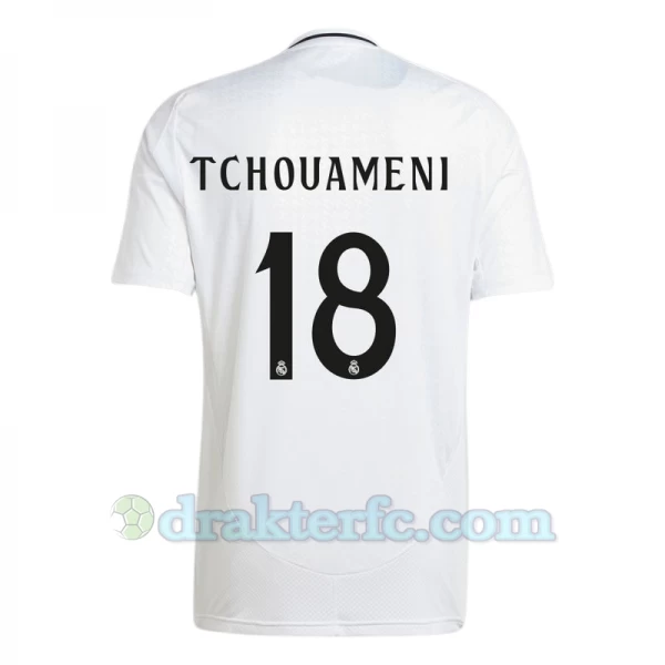 Real Madrid Tchouameni #18 Fotballdrakter 2024-25 Hjemmedrakt Mann
