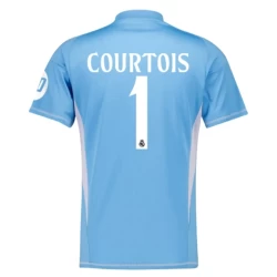 Real Madrid Thibaut Courtois #1 Fotballdrakter 2024-25 HP Keeper Hjemmedrakt Mann