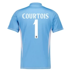 Real Madrid Thibaut Courtois #1 Fotballdrakter 2024-25 Keeper Hjemmedrakt Mann