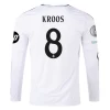 Real Madrid Toni Kroos #8 Fotballdrakter 2024-25 HP Hjemmedrakt Mann Langermet