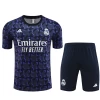 Real Madrid Trenings T-skjorte Sett 2023-24 Blå Camo
