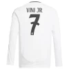 Real Madrid Vinicius Junior #7 Fotballdrakter 2024-25 Hjemmedrakt Mann Langermet