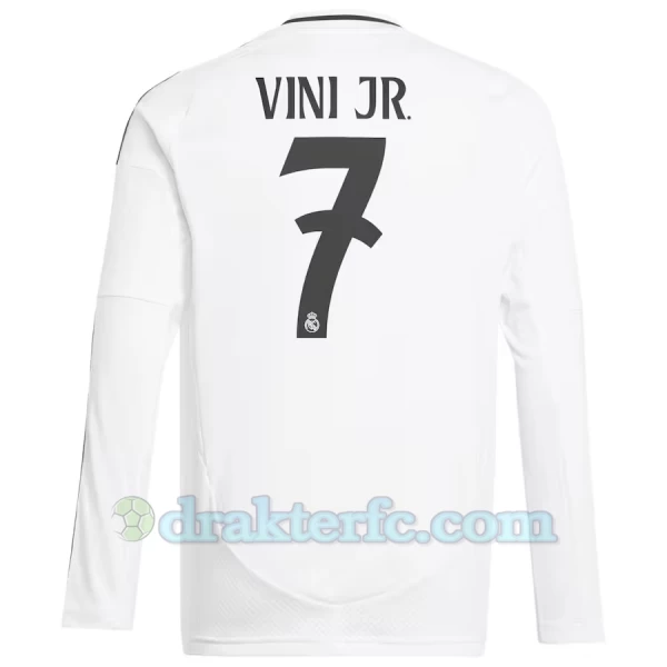 Real Madrid Vinicius Junior #7 Fotballdrakter 2024-25 Hjemmedrakt Mann Langermet