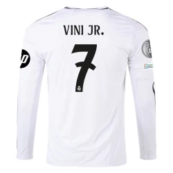 Real Madrid Vinicius Junior #7 Fotballdrakter 2024-25 HP Hjemmedrakt Mann Langermet