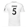 Real Madrid Zinédine Zidane #5 Fotballdrakter 2024-25 HP Hjemmedrakt Mann