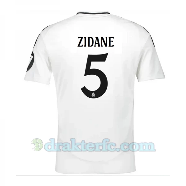 Real Madrid Zinédine Zidane #5 Fotballdrakter 2024-25 HP Hjemmedrakt Mann