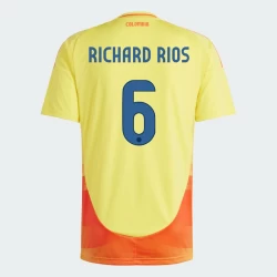 Richard Rios #6 Colombia Fotballdrakter Copa America 2024 Hjemmedrakt Mann