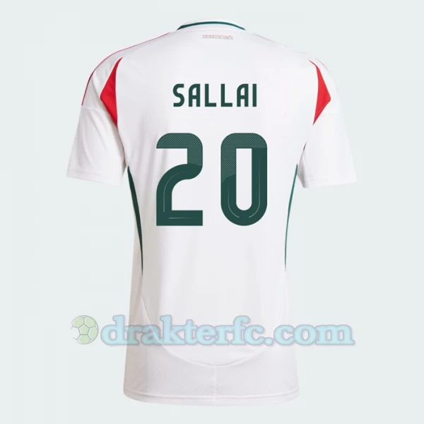 Roland Sallai #20 Ungarn Fotballdrakter EM 2024 Hjemmedrakt Mann