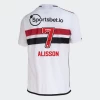São Paulo FC Alisson #7 Fotballdrakter 2023-24 Hjemmedrakt Mann