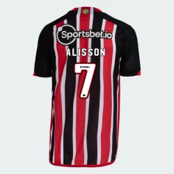 São Paulo FC Fotballdrakter 2023-24 Alisson #7 Bortedrakt Mann