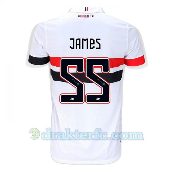 São Paulo FC James Rodriguez #55 Fotballdrakter 2024-25 Hjemmedrakt Mann