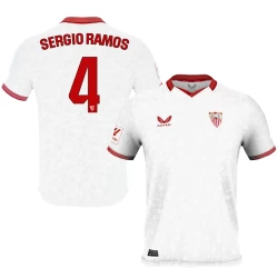 Sevilla FC Sergio Ramos #4 Fotballdrakter 2023-24 Hjemmedrakt Mann