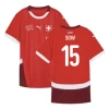 Sow #15 Sveits Fotballdrakter EM 2024 Hjemmedrakt Mann