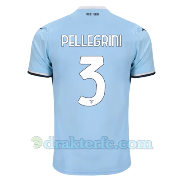 SS Lazio Pellegrini #3 Fotballdrakter 2024-25 Hjemmedrakt Mann