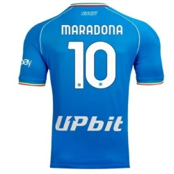 SSC Napoli Diego Maradona #10 Fotballdrakter 2023-24 Hjemmedrakt Mann