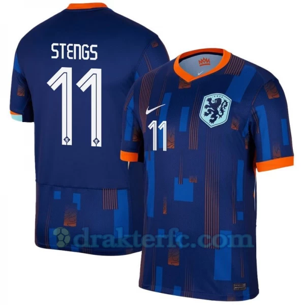 Stengs #11 Nederland Fotballdrakter EM 2024 Bortedrakt Mann