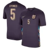 Stones #5 England Fotballdrakter EM 2024 Bortedrakt Mann