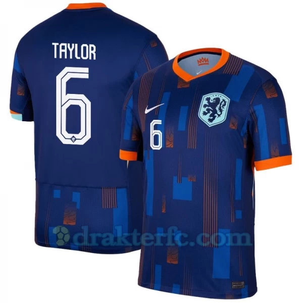 Taylor #6 Nederland Fotballdrakter EM 2024 Bortedrakt Mann
