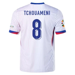 Tchouameni #8 Frankrike Fotballdrakter EM 2024 Bortedrakt Mann
