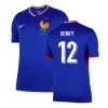 Thierry Henry #12 Frankrike Fotballdrakter EM 2024 Hjemmedrakt Mann