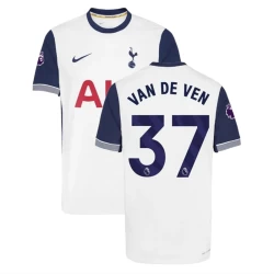 Tottenham Hotspur Van De Ven #37 Fotballdrakter 2024-25 Hjemmedrakt Mann