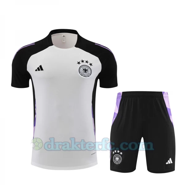 Tyskland Trenings T-skjorte Sett 2024-25 Hvit