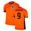 Van Basten #9 Nederland Fotballdrakter EM 2024 Hjemmedrakt Mann