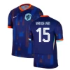 Van De Ven #15 Nederland Fotballdrakter EM 2024 Bortedrakt Mann
