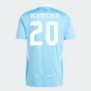 Vermeeren #20 Belgia Fotballdrakter EM 2024 Bortedrakt Mann