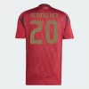 Vermeeren #20 Belgia Fotballdrakter EM 2024 Hjemmedrakt Mann