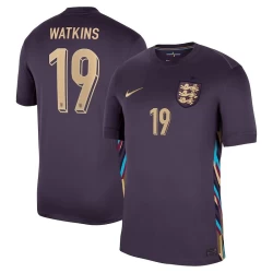 Watkins #19 England Fotballdrakter EM 2024 Bortedrakt Mann