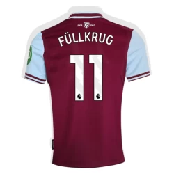 West Ham United Fullkrug #11 Fotballdrakter 2024-25 Hjemmedrakt Mann